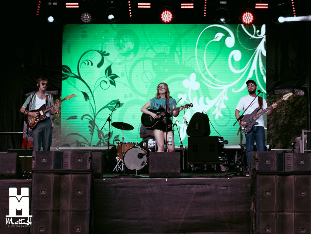 Florence Sommerville with her Band